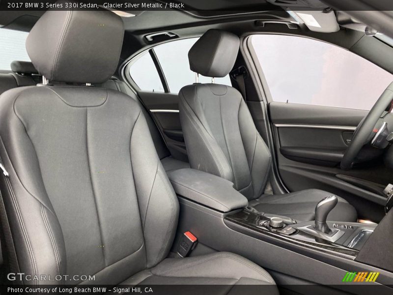 Glacier Silver Metallic / Black 2017 BMW 3 Series 330i Sedan