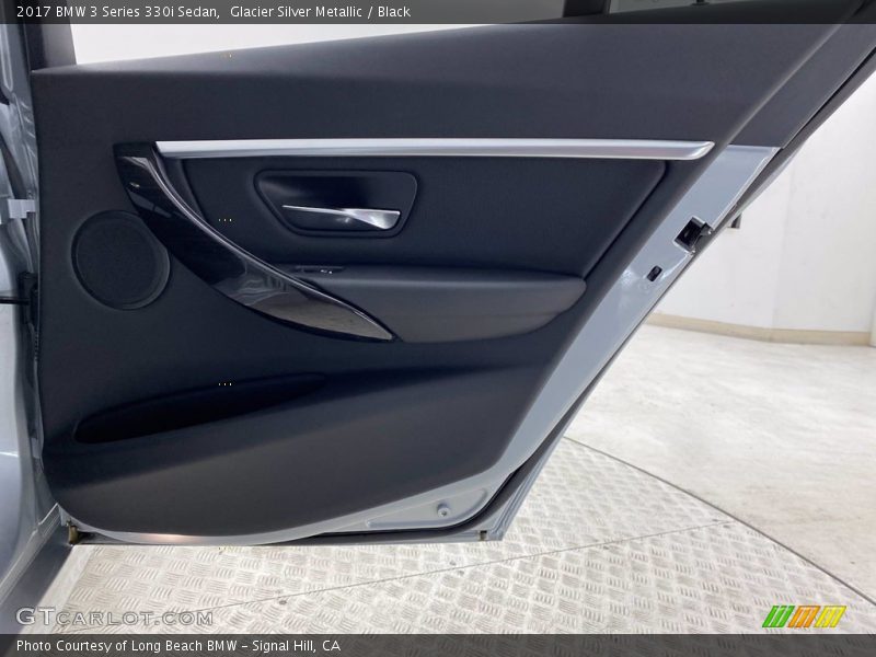 Glacier Silver Metallic / Black 2017 BMW 3 Series 330i Sedan