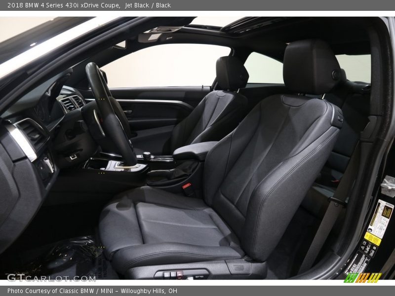 Jet Black / Black 2018 BMW 4 Series 430i xDrive Coupe