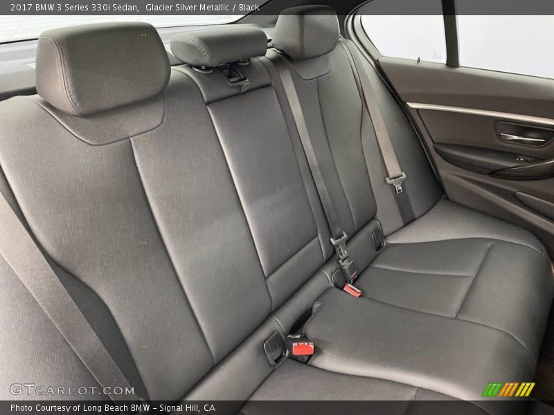 Glacier Silver Metallic / Black 2017 BMW 3 Series 330i Sedan