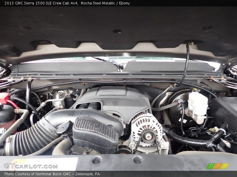Mocha Steel Metallic / Ebony 2013 GMC Sierra 1500 SLE Crew Cab 4x4