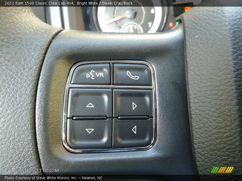 Bright White / Diesel Gray/Black 2021 Ram 1500 Classic Crew Cab 4x4