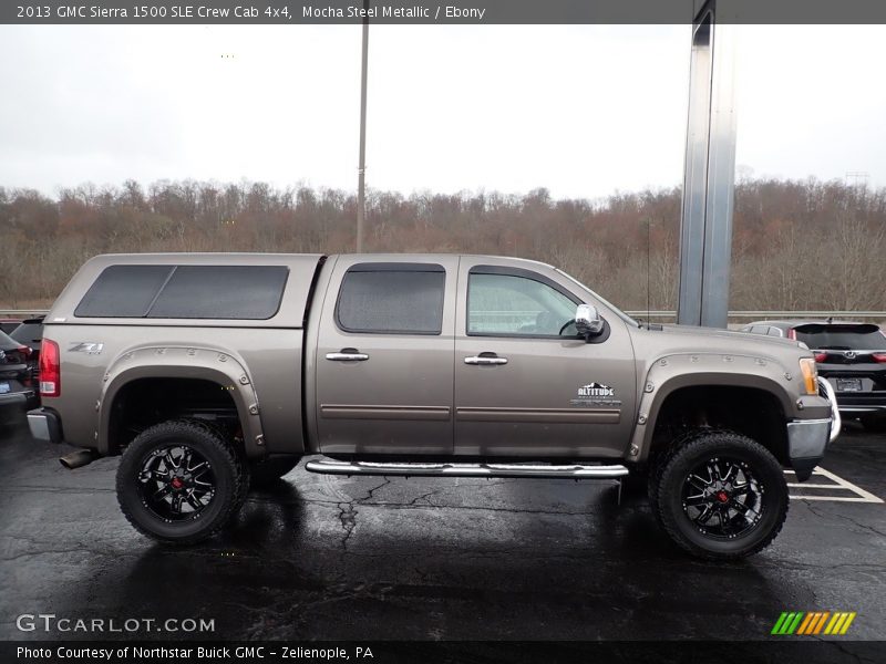 Mocha Steel Metallic / Ebony 2013 GMC Sierra 1500 SLE Crew Cab 4x4