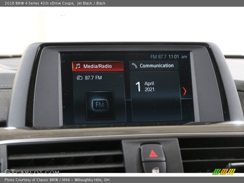 Jet Black / Black 2018 BMW 4 Series 430i xDrive Coupe