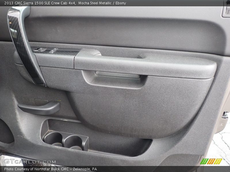 Mocha Steel Metallic / Ebony 2013 GMC Sierra 1500 SLE Crew Cab 4x4