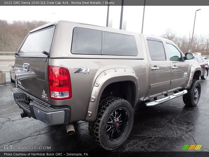 Mocha Steel Metallic / Ebony 2013 GMC Sierra 1500 SLE Crew Cab 4x4