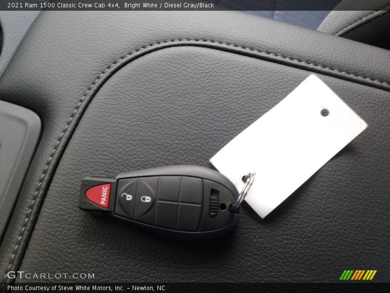 Bright White / Diesel Gray/Black 2021 Ram 1500 Classic Crew Cab 4x4