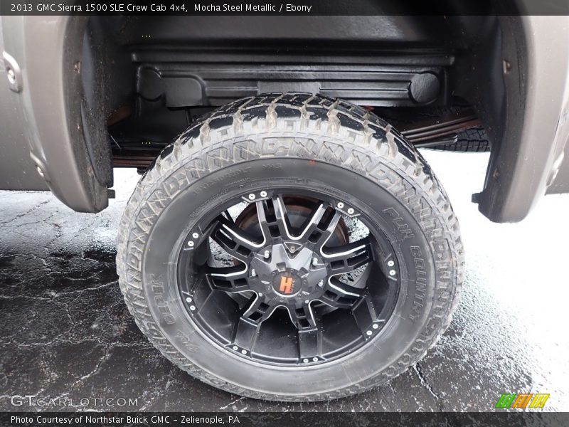 Mocha Steel Metallic / Ebony 2013 GMC Sierra 1500 SLE Crew Cab 4x4