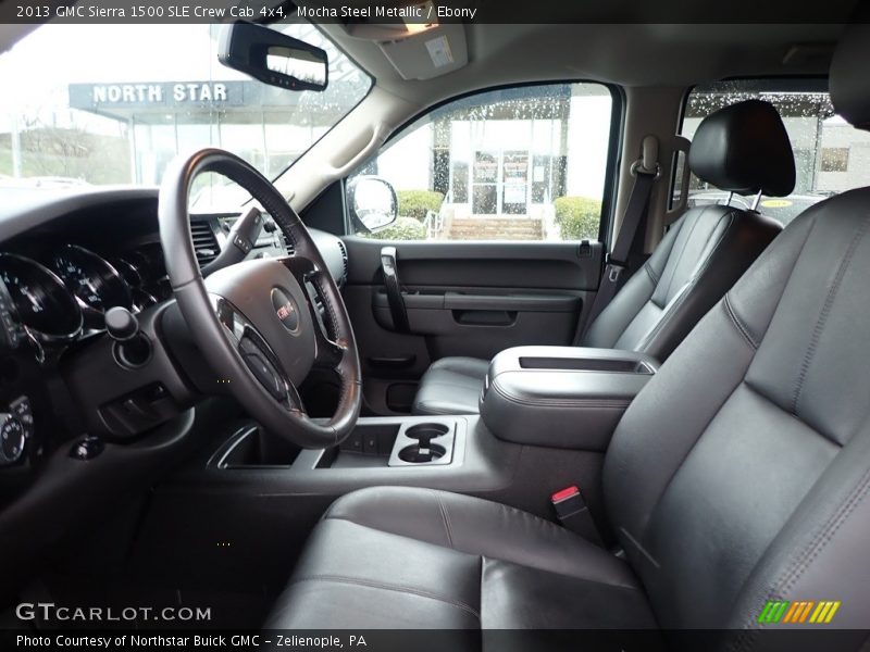 Mocha Steel Metallic / Ebony 2013 GMC Sierra 1500 SLE Crew Cab 4x4