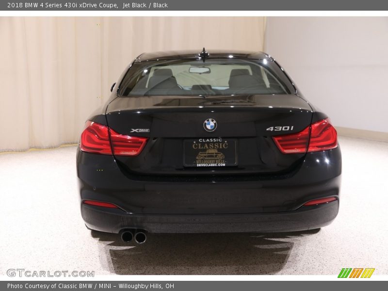 Jet Black / Black 2018 BMW 4 Series 430i xDrive Coupe