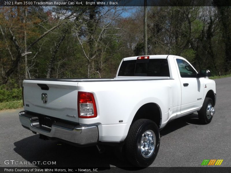Bright White / Black 2021 Ram 3500 Tradesman Regular Cab 4x4