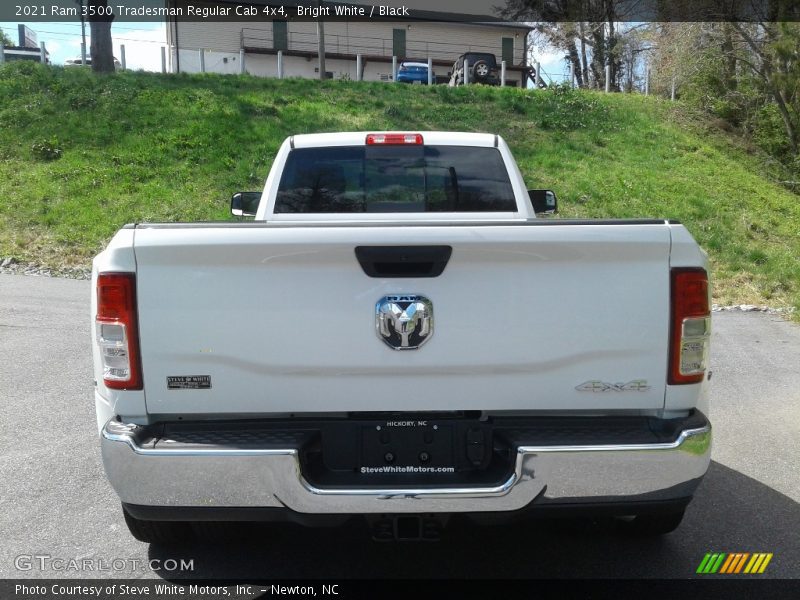 Bright White / Black 2021 Ram 3500 Tradesman Regular Cab 4x4