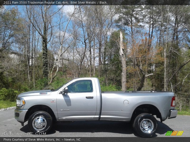  2021 3500 Tradesman Regular Cab 4x4 Billet Silver Metallic