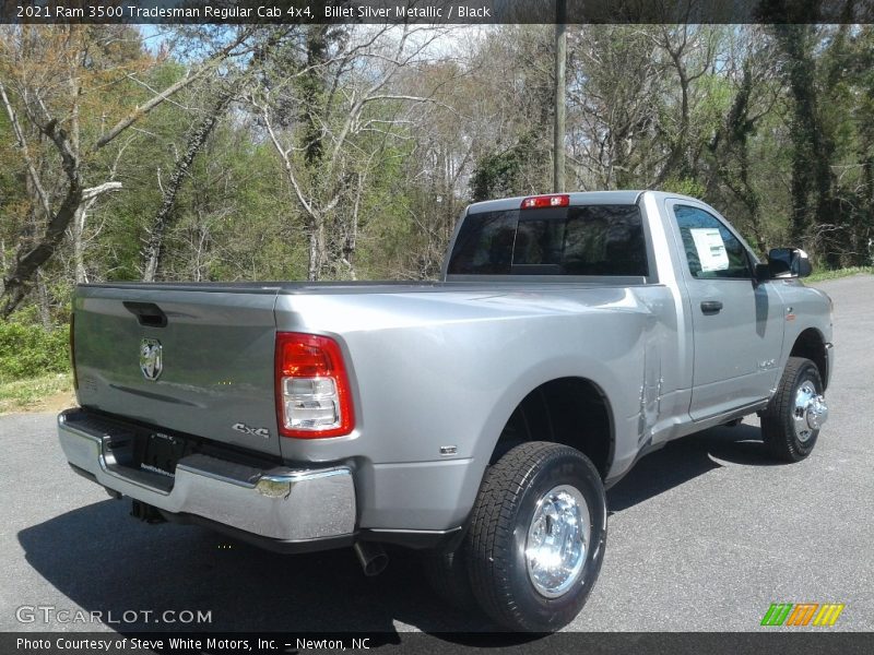 Billet Silver Metallic / Black 2021 Ram 3500 Tradesman Regular Cab 4x4
