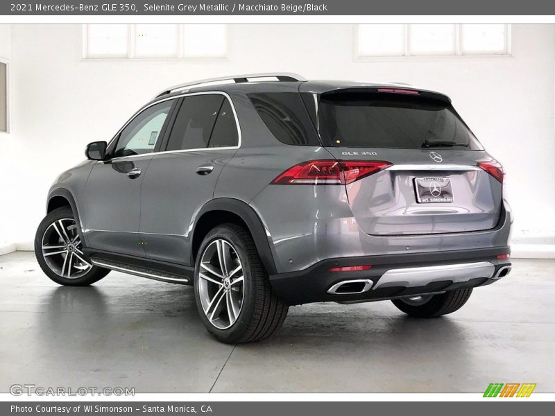 Selenite Grey Metallic / Macchiato Beige/Black 2021 Mercedes-Benz GLE 350