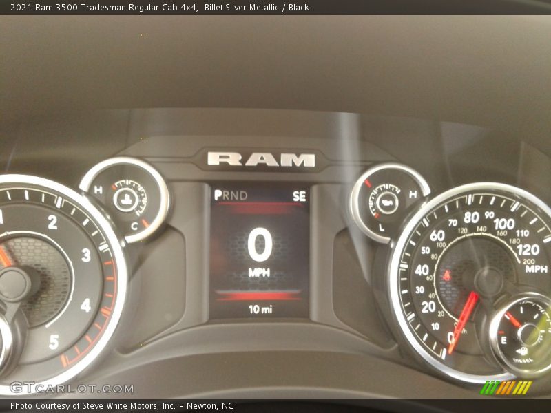  2021 3500 Tradesman Regular Cab 4x4 Tradesman Regular Cab 4x4 Gauges