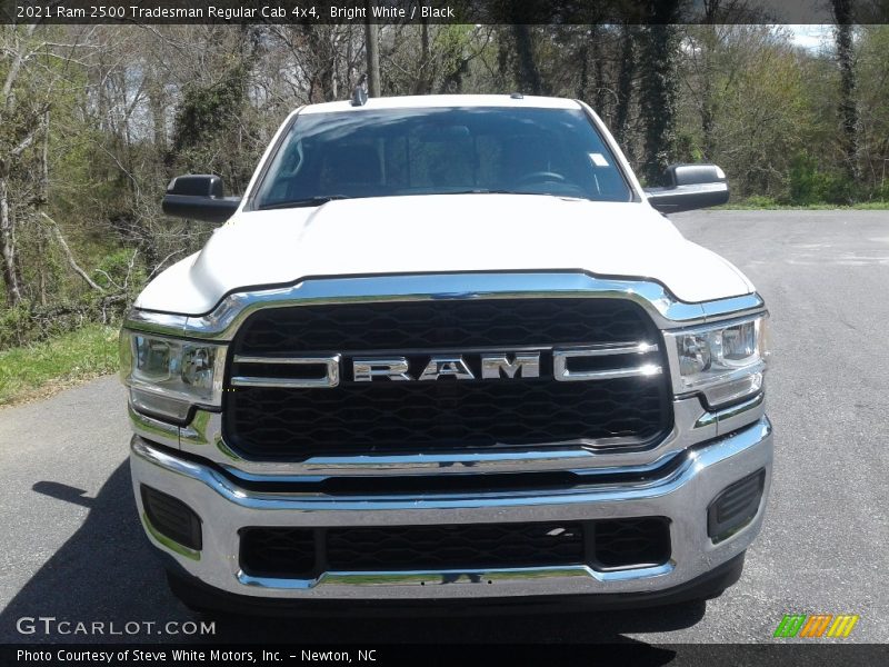 Bright White / Black 2021 Ram 2500 Tradesman Regular Cab 4x4