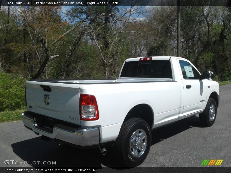 Bright White / Black 2021 Ram 2500 Tradesman Regular Cab 4x4