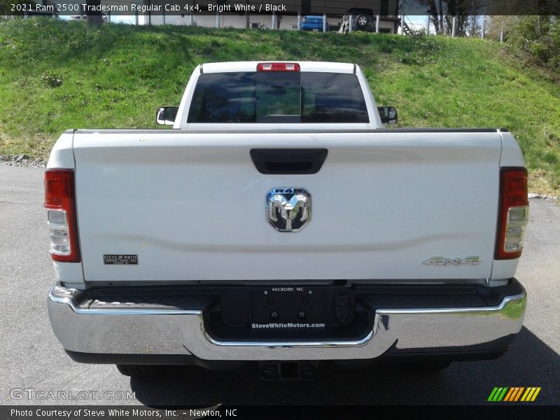 Bright White / Black 2021 Ram 2500 Tradesman Regular Cab 4x4