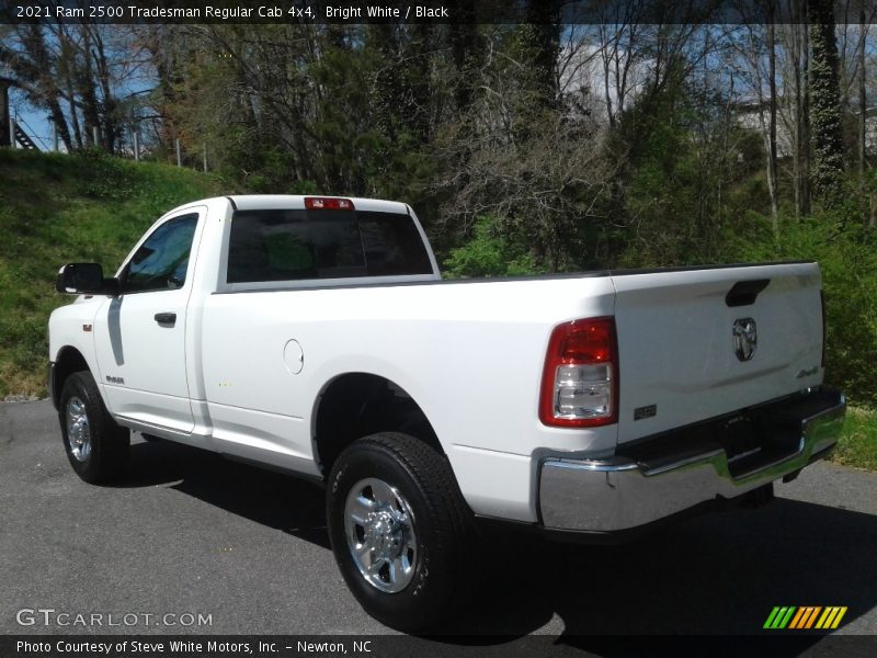 Bright White / Black 2021 Ram 2500 Tradesman Regular Cab 4x4