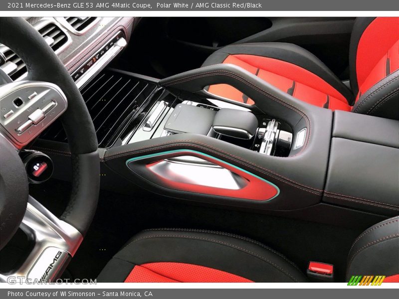 Polar White / AMG Classic Red/Black 2021 Mercedes-Benz GLE 53 AMG 4Matic Coupe