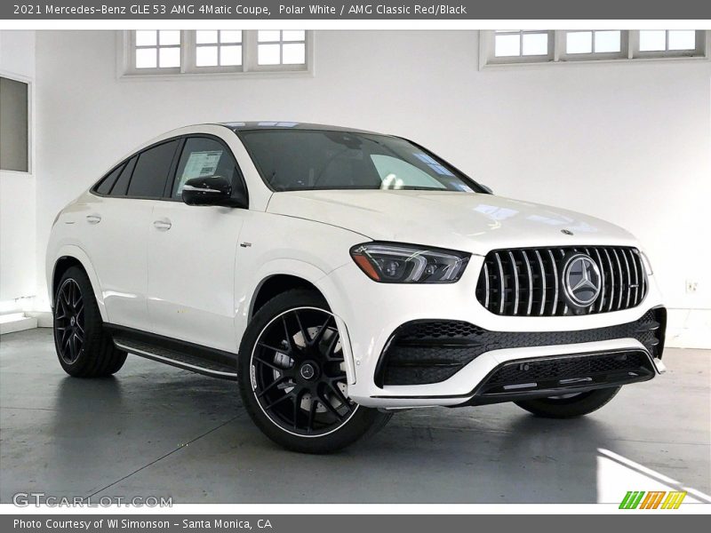 Front 3/4 View of 2021 GLE 53 AMG 4Matic Coupe