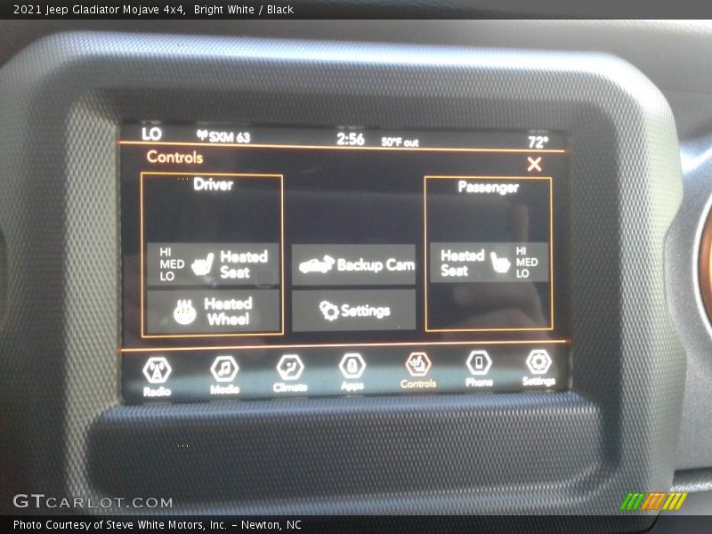 Bright White / Black 2021 Jeep Gladiator Mojave 4x4