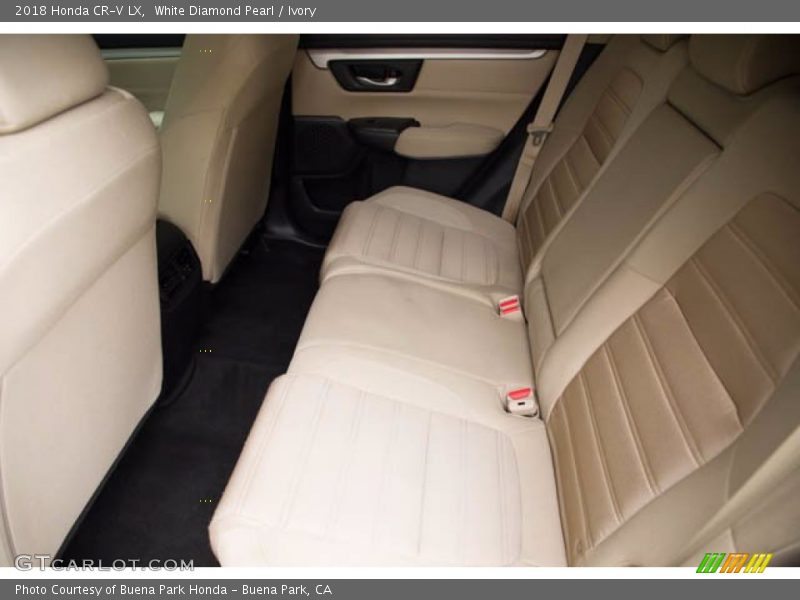 White Diamond Pearl / Ivory 2018 Honda CR-V LX