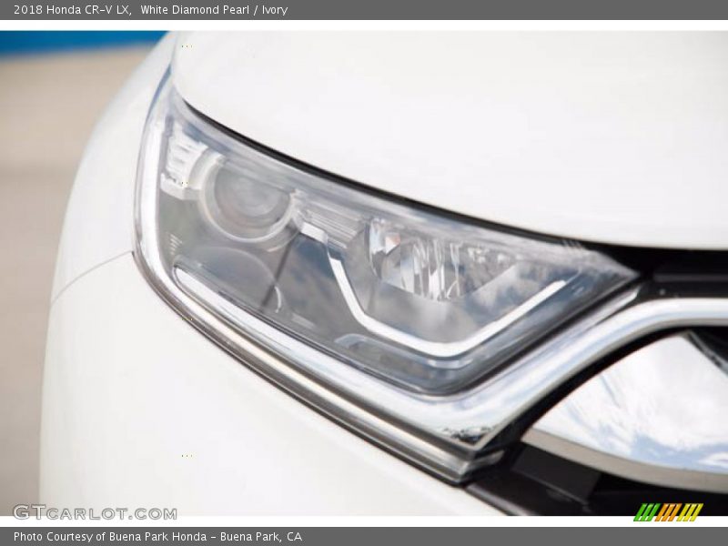 White Diamond Pearl / Ivory 2018 Honda CR-V LX