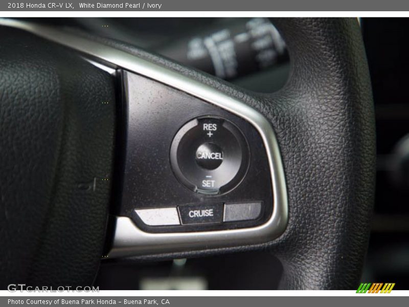 White Diamond Pearl / Ivory 2018 Honda CR-V LX