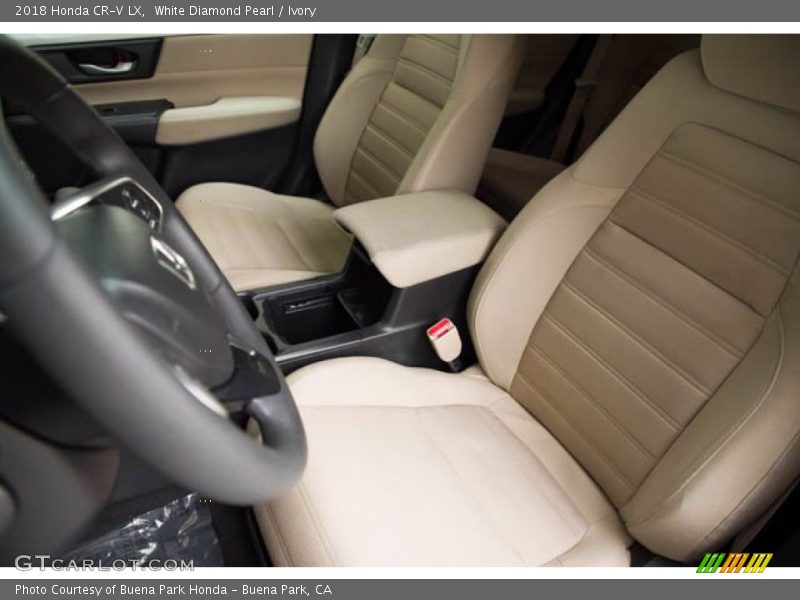 White Diamond Pearl / Ivory 2018 Honda CR-V LX