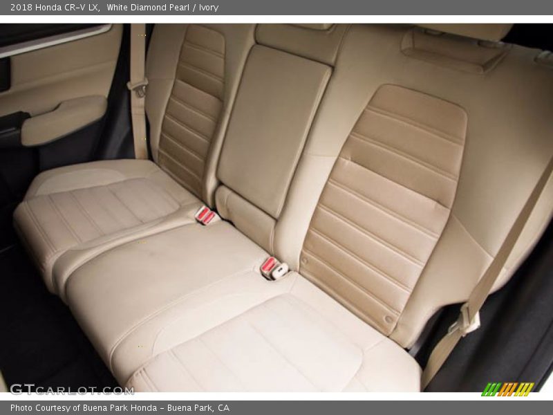 White Diamond Pearl / Ivory 2018 Honda CR-V LX