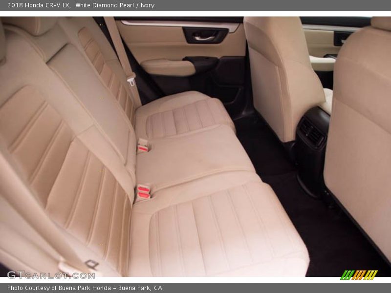White Diamond Pearl / Ivory 2018 Honda CR-V LX