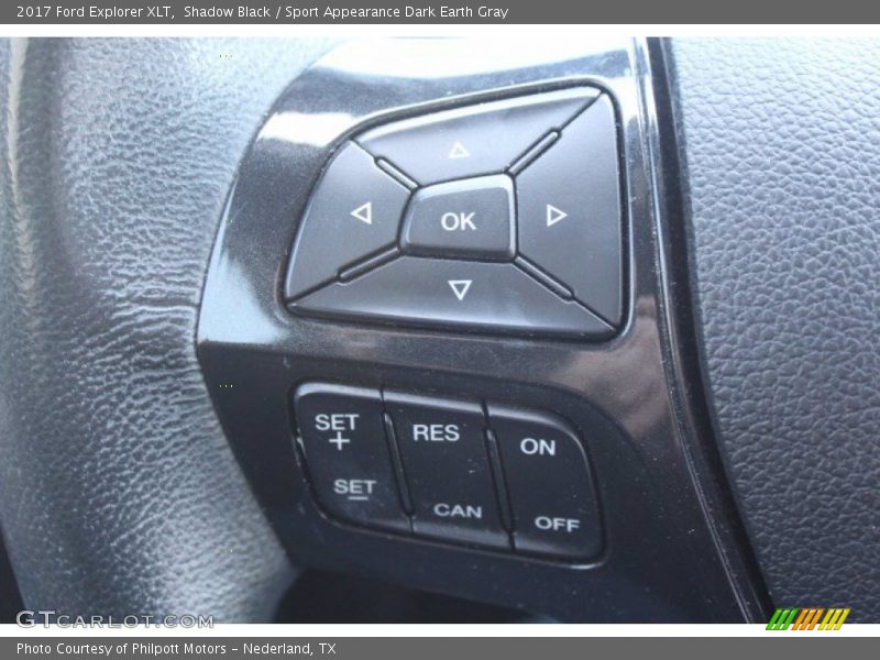 Shadow Black / Sport Appearance Dark Earth Gray 2017 Ford Explorer XLT