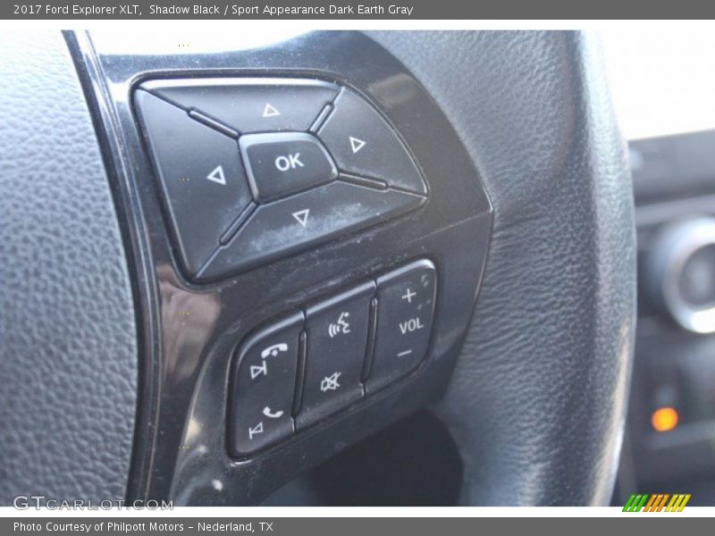Shadow Black / Sport Appearance Dark Earth Gray 2017 Ford Explorer XLT