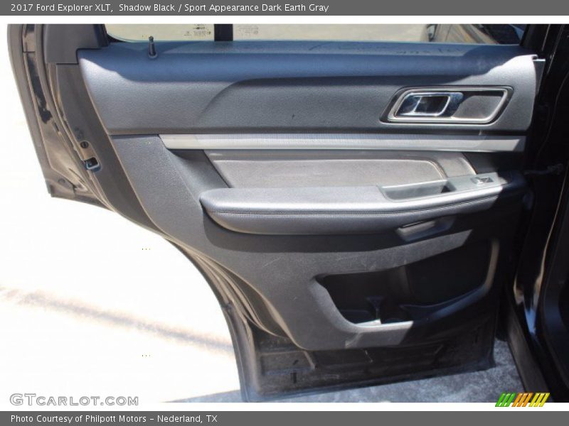 Shadow Black / Sport Appearance Dark Earth Gray 2017 Ford Explorer XLT