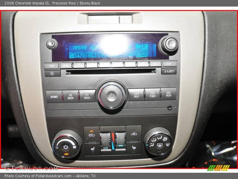 Precision Red / Ebony Black 2008 Chevrolet Impala SS
