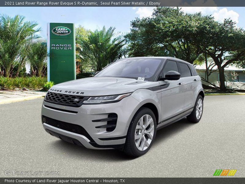 Seoul Pearl Silver Metallic / Ebony 2021 Land Rover Range Rover Evoque S R-Dynamic