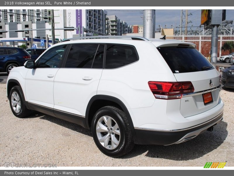 Pure White / Shetland 2018 Volkswagen Atlas SEL