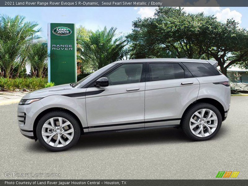 Seoul Pearl Silver Metallic / Ebony 2021 Land Rover Range Rover Evoque S R-Dynamic