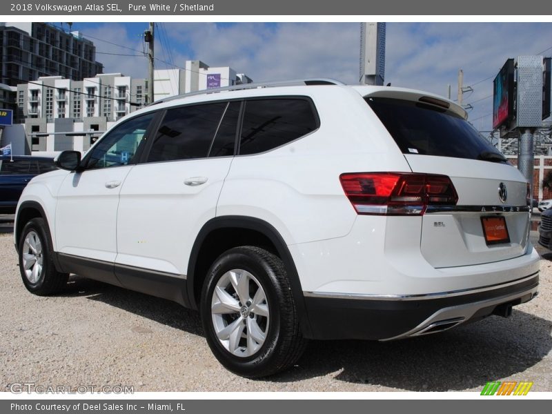Pure White / Shetland 2018 Volkswagen Atlas SEL