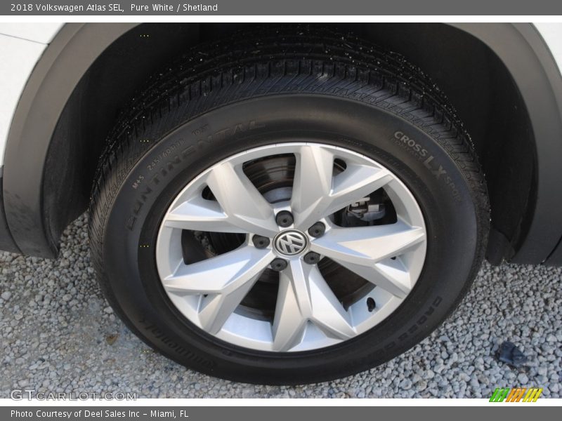 Pure White / Shetland 2018 Volkswagen Atlas SEL