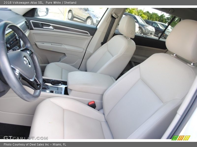 Pure White / Shetland 2018 Volkswagen Atlas SEL
