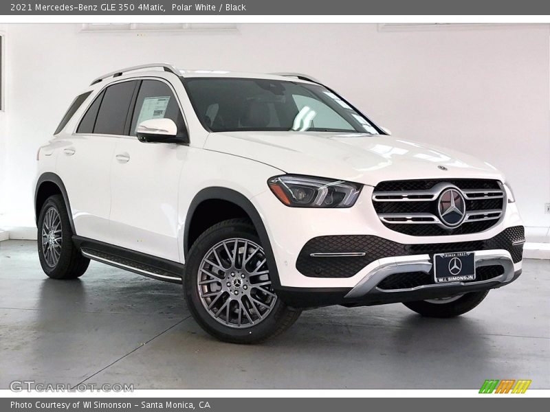 Polar White / Black 2021 Mercedes-Benz GLE 350 4Matic