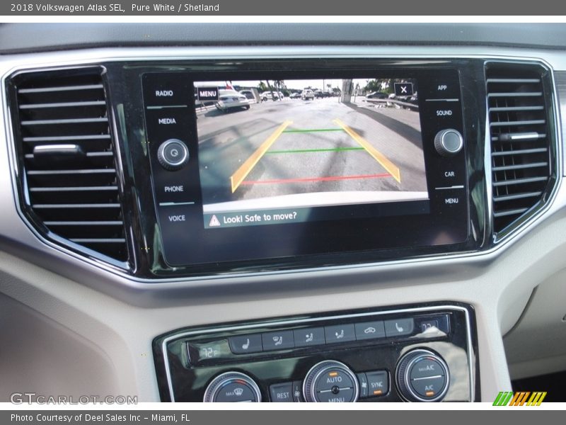 Pure White / Shetland 2018 Volkswagen Atlas SEL