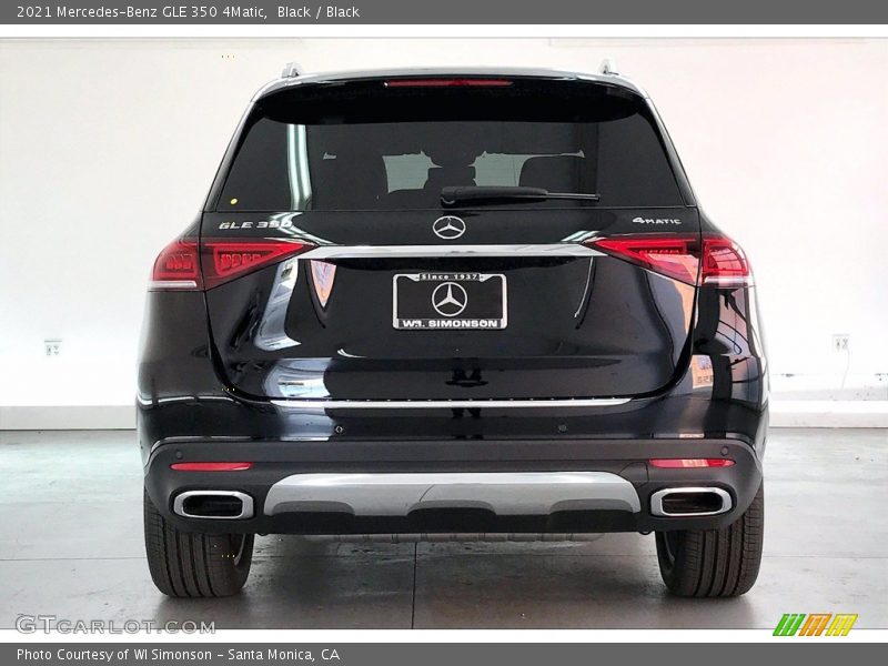 Black / Black 2021 Mercedes-Benz GLE 350 4Matic