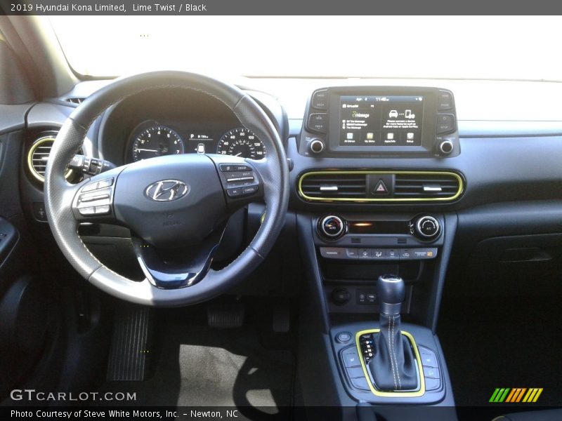 Lime Twist / Black 2019 Hyundai Kona Limited
