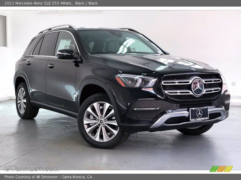 Black / Black 2021 Mercedes-Benz GLE 350 4Matic