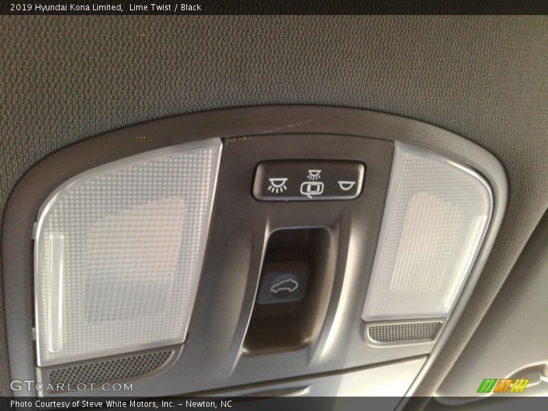 Lime Twist / Black 2019 Hyundai Kona Limited