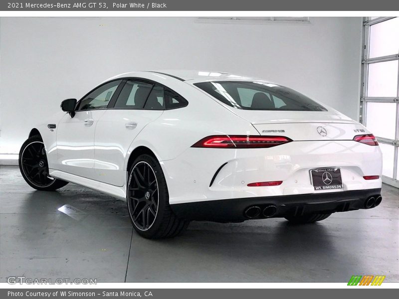 Polar White / Black 2021 Mercedes-Benz AMG GT 53